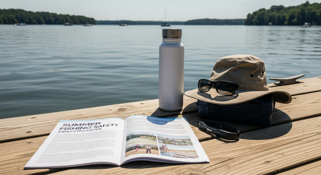 Chapin Anglers Urged to Review Summer Fishing Safety Guide Amid Warm Weather