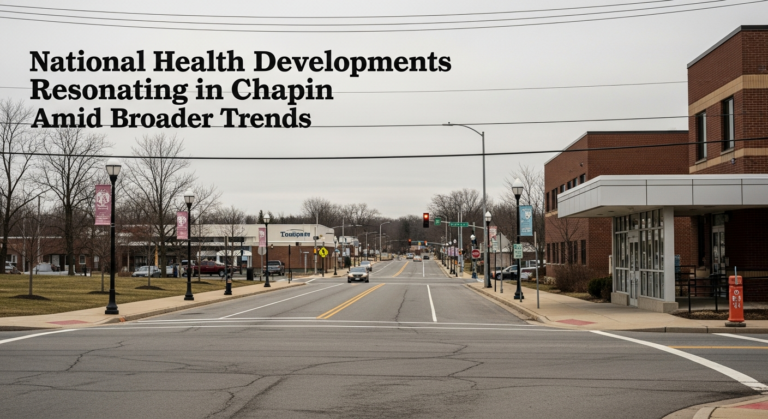 National Health Developments Resonate in Chapin Amid Broader Trends