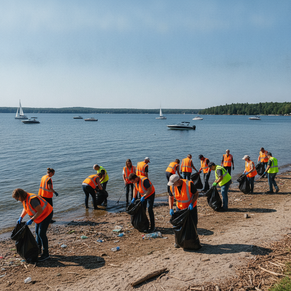 Lake Murray Cleanup Efforts Underway This Month in Chapin Area